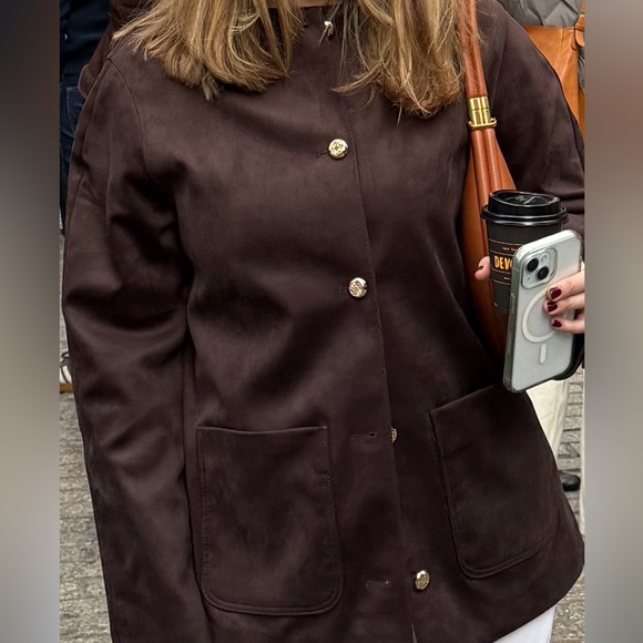 H&M Jackets & Blazers - H&M Dark Brown Women's Blazer